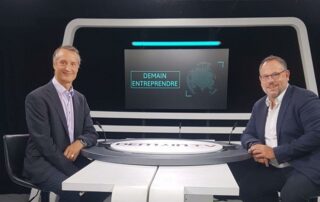 A new one-to-one television interview with our CEO, on the set of "Demain Entreprendre"!