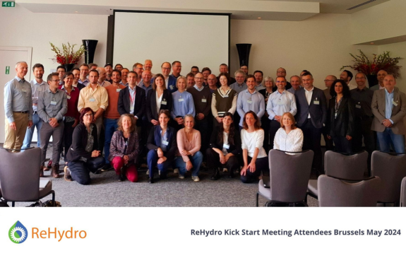 ReHydro Kickoff meeting in Brussels May 2024